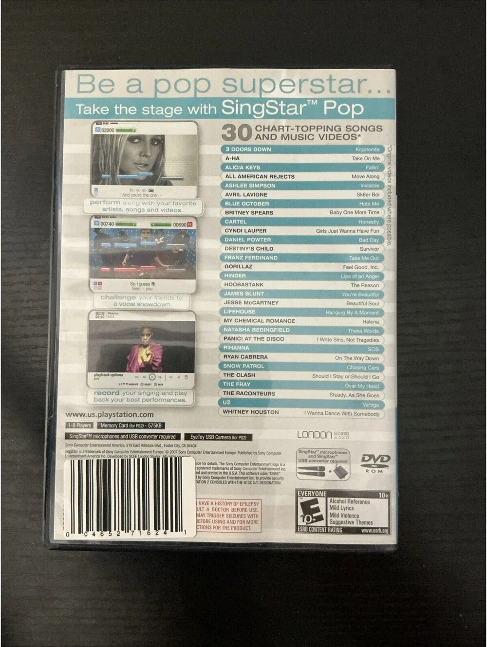N/A singstar pop